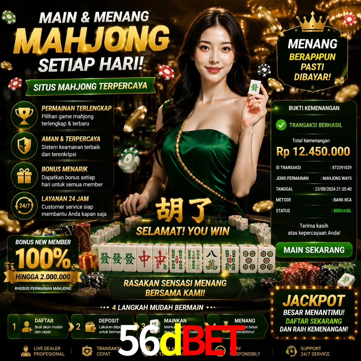 Ganhar e sacar na 56dbet